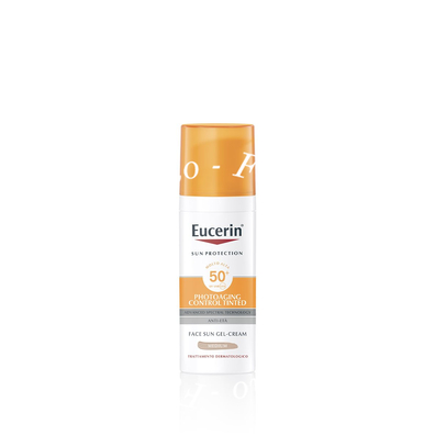 Eucerin sun photoaging control tinted gel creme 50+ medium 50 ml